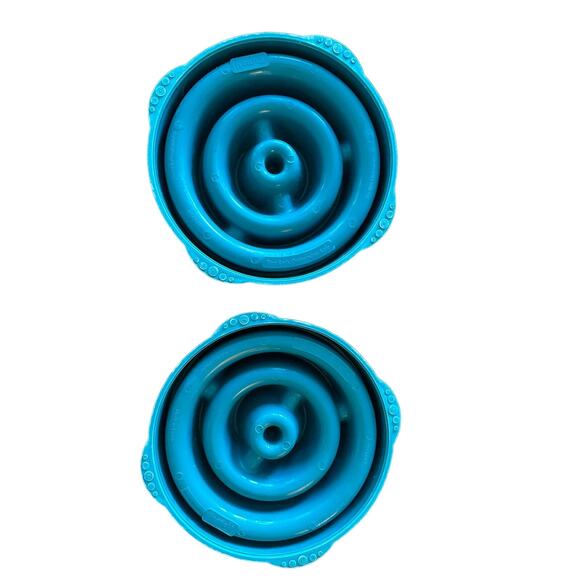 Set of 2 Outward Hound Fun Feeder Interactive Dog Bowls - Picture 2 of 2